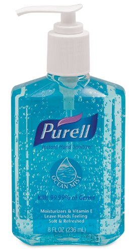 GO JO INDUSTRIES PURELL Ocean Mist Instant Hand Sanitizer, Cucumber Melon, 8oz. Pump Bottle, Blue picture 41x%2BRBBoiKL GO JO INDUSTRIES PURELL Ocean Mist Instant Hand Sanitizer, Cucumber Melon, 8oz. Pump Bottle, Blue