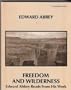 Freedom and Wilderness