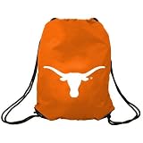 Texas Longhorns Focal Orange Nylon Drawstring Backpack