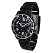 Geneva Platinum Colored Plastic Sport Link Watch