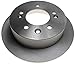 ACDelco 18A2456 Professional Rear Drum In-Hat Disc Brake Rotor