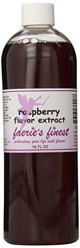Faeries Finest Flavor Extract, Raspberry, 17.06 Ounce