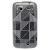 TPU-Cases Clear GeoTPU Flexible TPU Skin Cover Phone Case for HTC Sensation ....