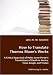 Book How to Translate Thomas Mann's Works