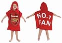 Arsenal F.C. Official Velour Towelling Hooded Poncho