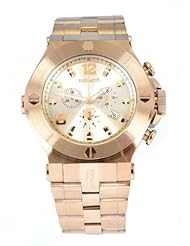 Renato Wilde Beast 50WY-CH Swiss Chronograph Large 50mm Goldtone Stainless Steel Watch