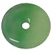 Handmade Green Jade Disc Pendant