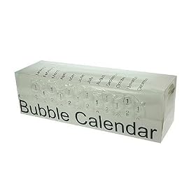 2012 Bubble Calendar a Poster Sized Calendar with a Bubble to Pop Everyday!