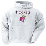 Hockey Princess Youth Hooded Sweatshirt (for Kids) Various Colors Available