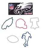 Forever Collectibles NFL Philadelphia Eagles Philadelphia Eagles Logo Bandz Bracelets 2nd Version