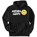 Sweatshirt Black  Only My Antara Makes Me Happy  Instruments