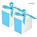 Bezgar Gift Boxes, Gift Bags Party Favor Gift Wrapping Display Treat Box Jewelry Gift Cardboard Boxes, 7.8