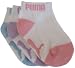 White Gripper Mini Quarter Crews- 3 Pack(Infant to Baby)