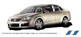 2006-2008 Volkswagen Jetta Pillar Posts :: 304 Stainless Steel Chrome Plated Pillar Post :: 6pc. Set!