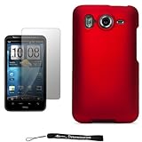 Red Smooth Design Cover / 2 Piece Snap On Crystal Protective Hard Case for  ....
