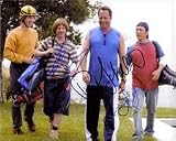 Signed Benchwarmers 8x10 By David Spade, Jon Heder, Jon Lovitz and Rob Schneider Photo
