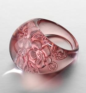 Floral Dome Ring - Marks & Spencer :  flower ring
