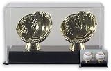 Gold Glove MLB Double Baseball Display Case