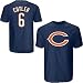 Chicago Bears Jay Cutler Jersey Name and Number T-Shirt - Size Small