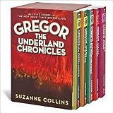 The Underland Chronicles Complete Boxed Set, Books 1-5: Gregor the Overlander, Gregor and the Prophecy of Bane, Gregor and the Curse of the Warmbloods, Gregor and the Marks of Secret, and Gregor and the Code of Claw