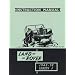 Land Rover Series 1 1948-58 Official Owners Handbook (4277): Official Owners' Handbook for 80, 107, 88, and 109 Models