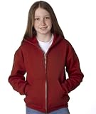 Youth Hooded Full-Zip Sweatshirt