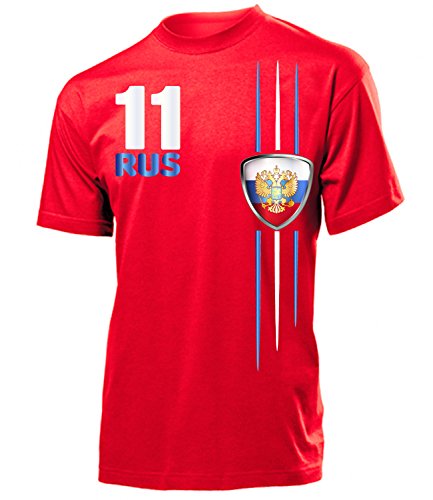 FUSSBALL – RUSSLAND FANSHIRT 4312(H-R) Gr. M