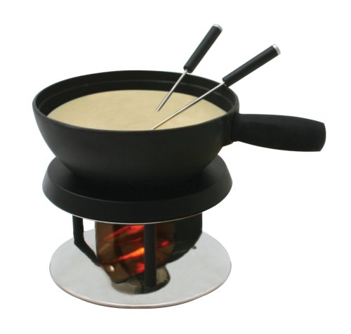 Swissmar FE1002 AlpenGlow 11-piece Electric Fondue Set