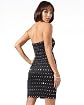 Studded Trapunto Strapless Dress Product Image