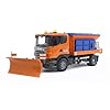 BRUDER 03585 Scania Winterdienst mit Schneepflug