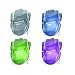 Advantus Standard Size Wall Clips for Fabric Panels, 40 Sheet Capacity, Assorted Metallic Colors, Box of 20 (AVT75338)