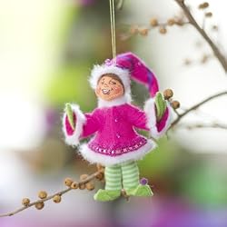 4" Winter Whimsy Elf By Annalee