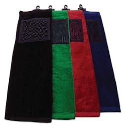 Kangaroo 100% Cotton Golf Bag Towel - Available in Four Colors