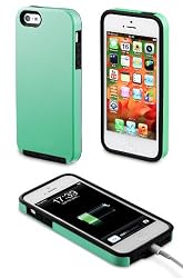 Acase Superleggera Cover/ Case for iPhone 5 - Pro Dual Layer Protection - Fit for Apple iPhone 5 (Carol Green)