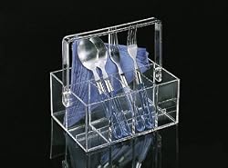 Acrylic Flatware Caddy