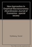 New approaches to macroeconomics
