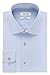 Calvin Klein Men's Regular Fit Non Iron Herringbone Spread Collar Dress Shirt, Blue, 17