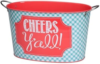 Ocassionally Made Galvanized Beverage Tub-Cheers Y'all