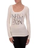 Morgan H11-Togo.N - T-shirt Manches Longues à Logos - Femme