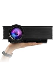 CE: Mileagea LED Projector Mini Portable Multimedia 1080P Full HD Wifi Wireless Home Theater With IP IR USB SD HDMI VGA Miracast Airplay DLNA for Video Game Movie Cinema - Mileagea