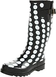 Chooka Women's Marine Dots Knee-High Rain Boot