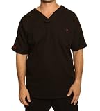 DocFroc Mens Designer Twill Scrubs Top