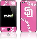 Skinit San Diego Padres Pink Game Ball Vinyl Skin for Apple iPhone 4 / 4S