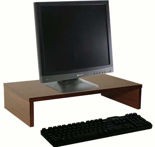 OFC Express Monitor Stand 20.5 x 11 x 4.25, Columbian Walnut