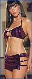 Lingerie Hot Mini Skirt/Top Hot Sparkle Lingerie
