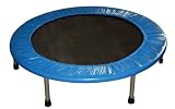 Mini trampoline 38 Black mesh Blue Vinyl, next day.