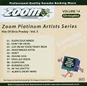 Zoom Karaoke CD+G - Platinum Artists 14: Elvis Presley 3