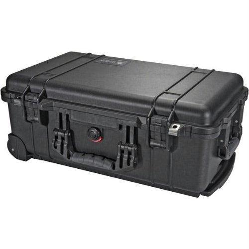 Pelican 1510-004-110 Case with Padded Dividers, Black