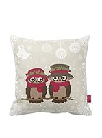 Bottega Tessile Cojín Con Relleno Extraíble (Arena/Marrón/Rojo)