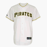Garrett Jones Jersey: Pittsburgh Pirates Adult Home White #46
